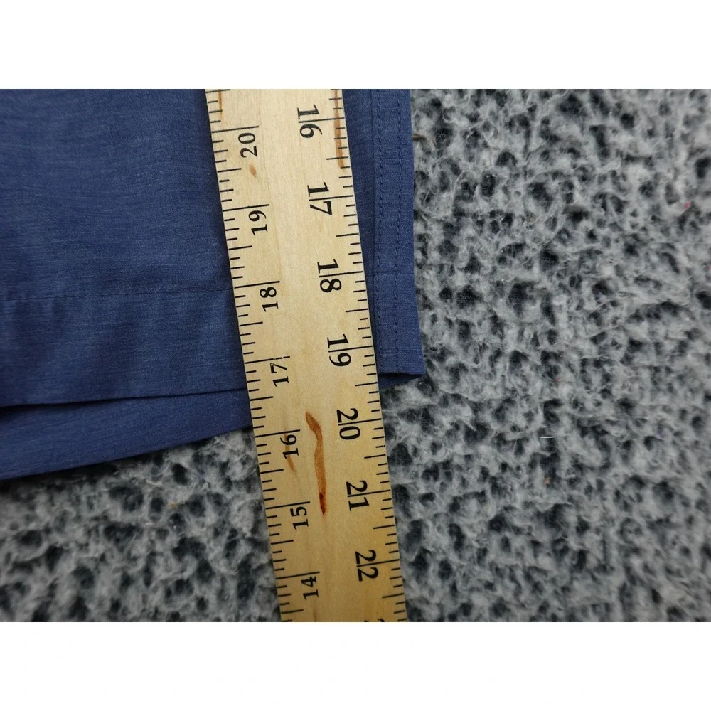 Faherty All Day Shorts Mens 32 Blue Hybrid Stretch Boardshorts